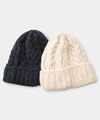 ARAN WOOLLEN MILLS｜柄編みニット帽 [[C982]][C]