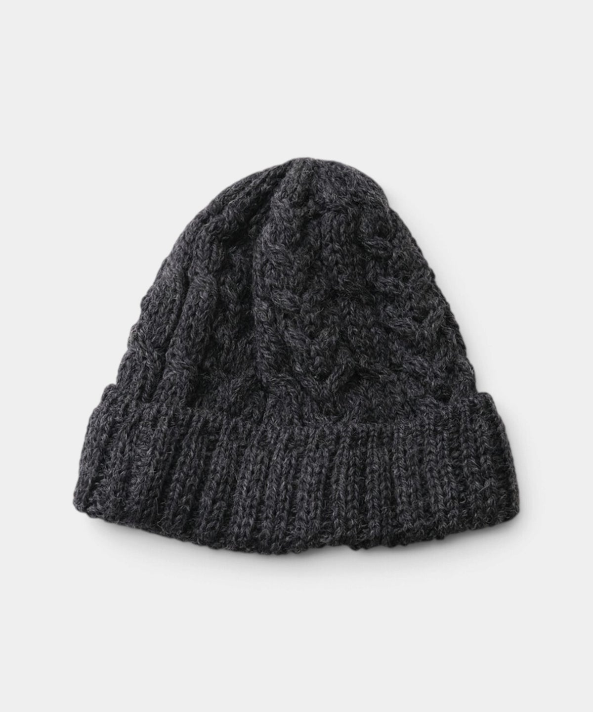 ARAN WOOLLEN MILLS｜柄編みニット帽 [[C982]][C]