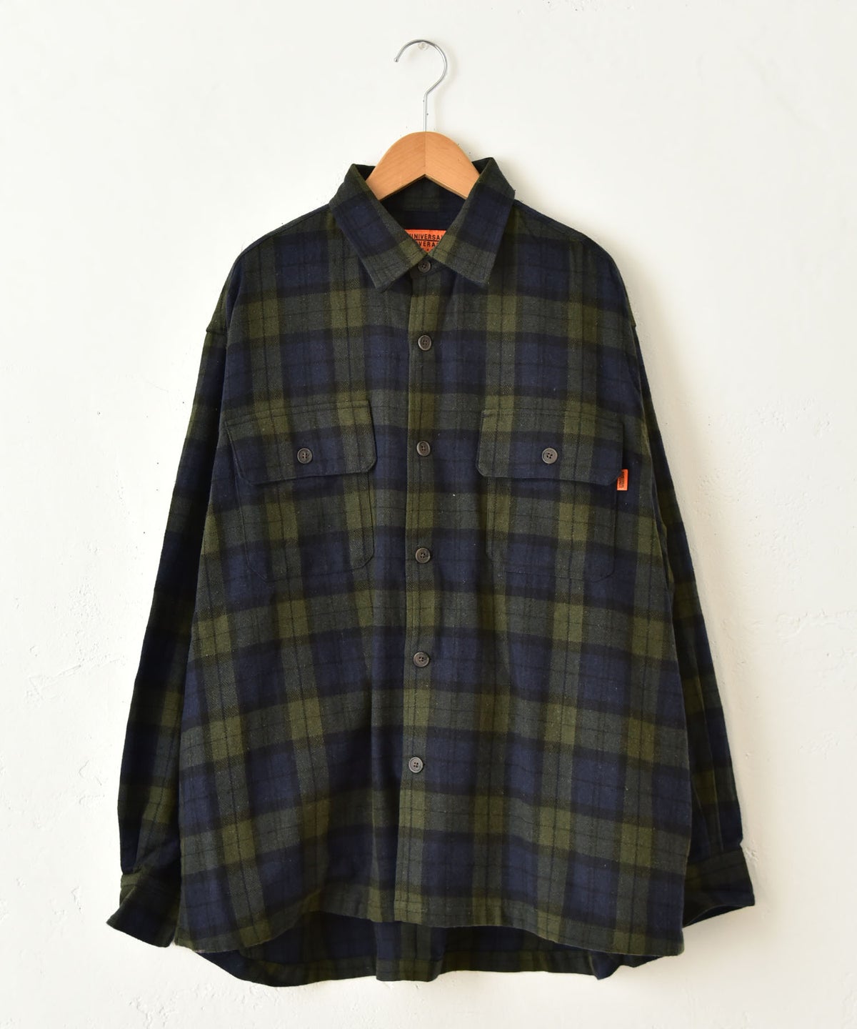 UNIVERSAL　OVERALL｜CHECK WORK SHIRT JACKET [[U2633150]][C]