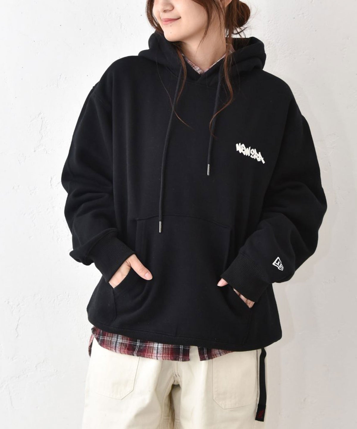 NEW ERA｜OS SW PO HOODIE TAGGING BLK [[15129316]][C]
