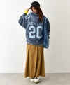 NEW ERA｜CROPPED GD SW PO HOODIE NVY [[15129508]][C]