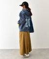 NEW ERA｜CROPPED GD SW PO HOODIE NVY [[15129508]][C]