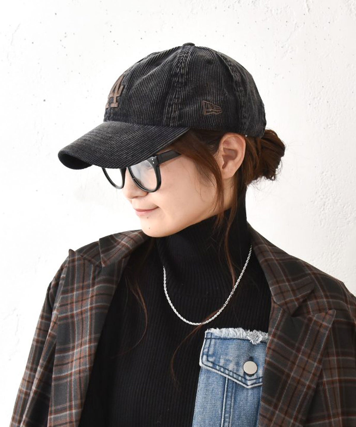 NEW ERA｜LOSDOD FADED CORDUROY BLK [[15137278]][C]