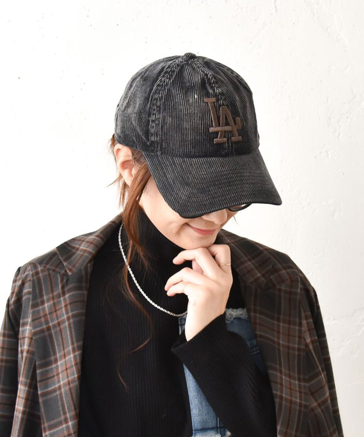 NEW ERA｜LOSDOD FADED CORDUROY BLK [[15137278]][C]