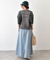 DENIM&DUNGAREE｜ビンテージウラケCENTERスウェット [[22680403]][C]