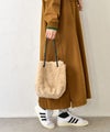EARTH MADE｜BOA FUR＋CODE TOTE(ボアバッグ) [[48-1521]][C]