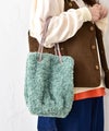 EARTH MADE｜BOA FUR＋CODE TOTE(ボアバッグ) [[48-1523]][C]