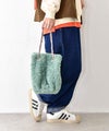  EARTH MADE｜BOA FUR＋CODE TOTE(ボアバッグ) [[48-1523]][C]