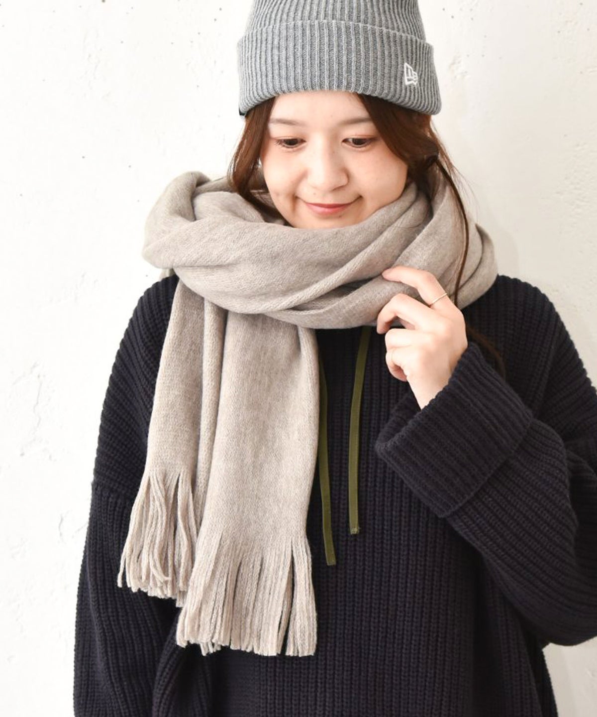 MINOPIPI｜フリンジストール [[RGM26AW-100]][C]