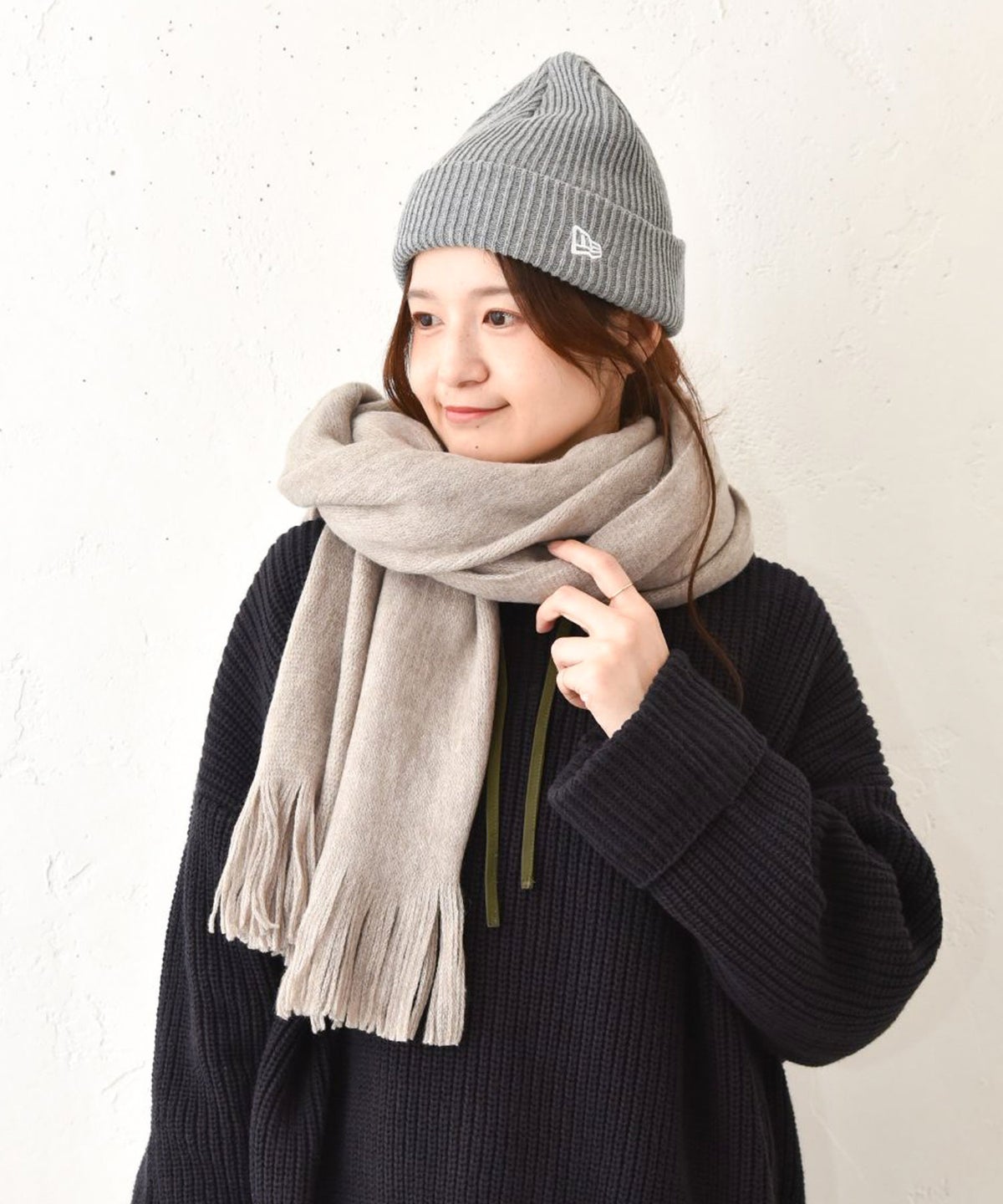 MINOPIPI｜フリンジストール [[RGM26AW-100]][C]