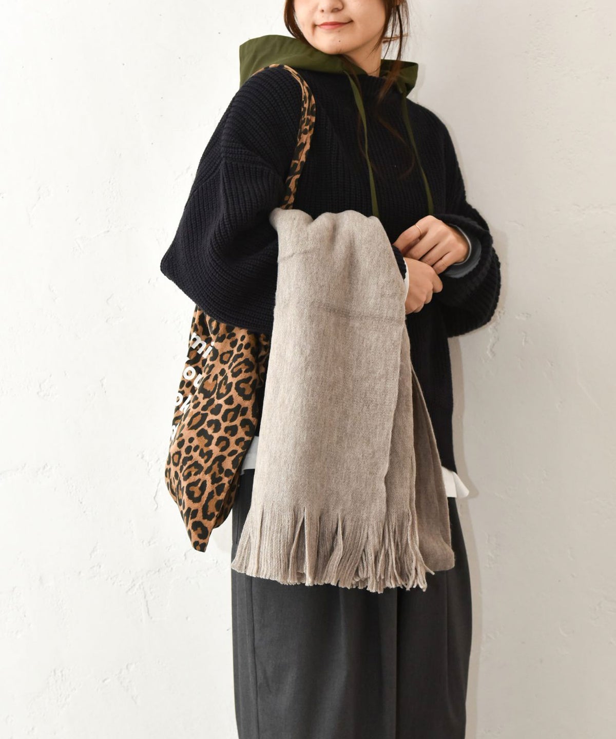 MINOPIPI｜フリンジストール [[RGM26AW-100]][C]