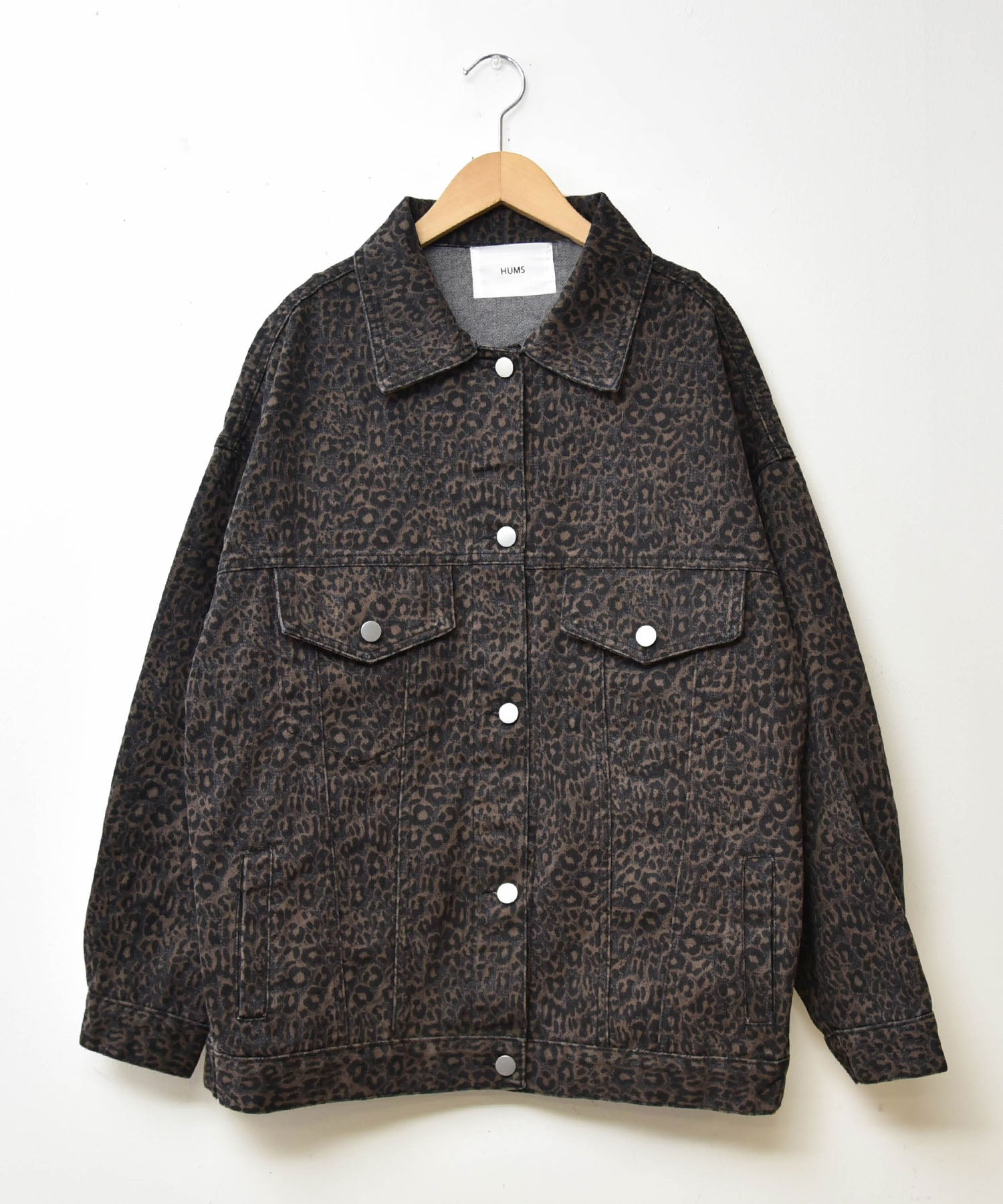 HUMS｜レオパード柄デニムジャケット [[520262]][C] | ma28 ONLINE STORE