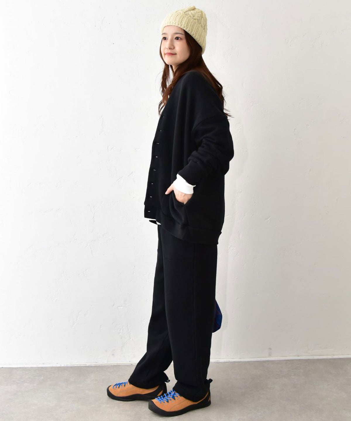 prit｜シック裏毛カーディガン [[P90707]][C]