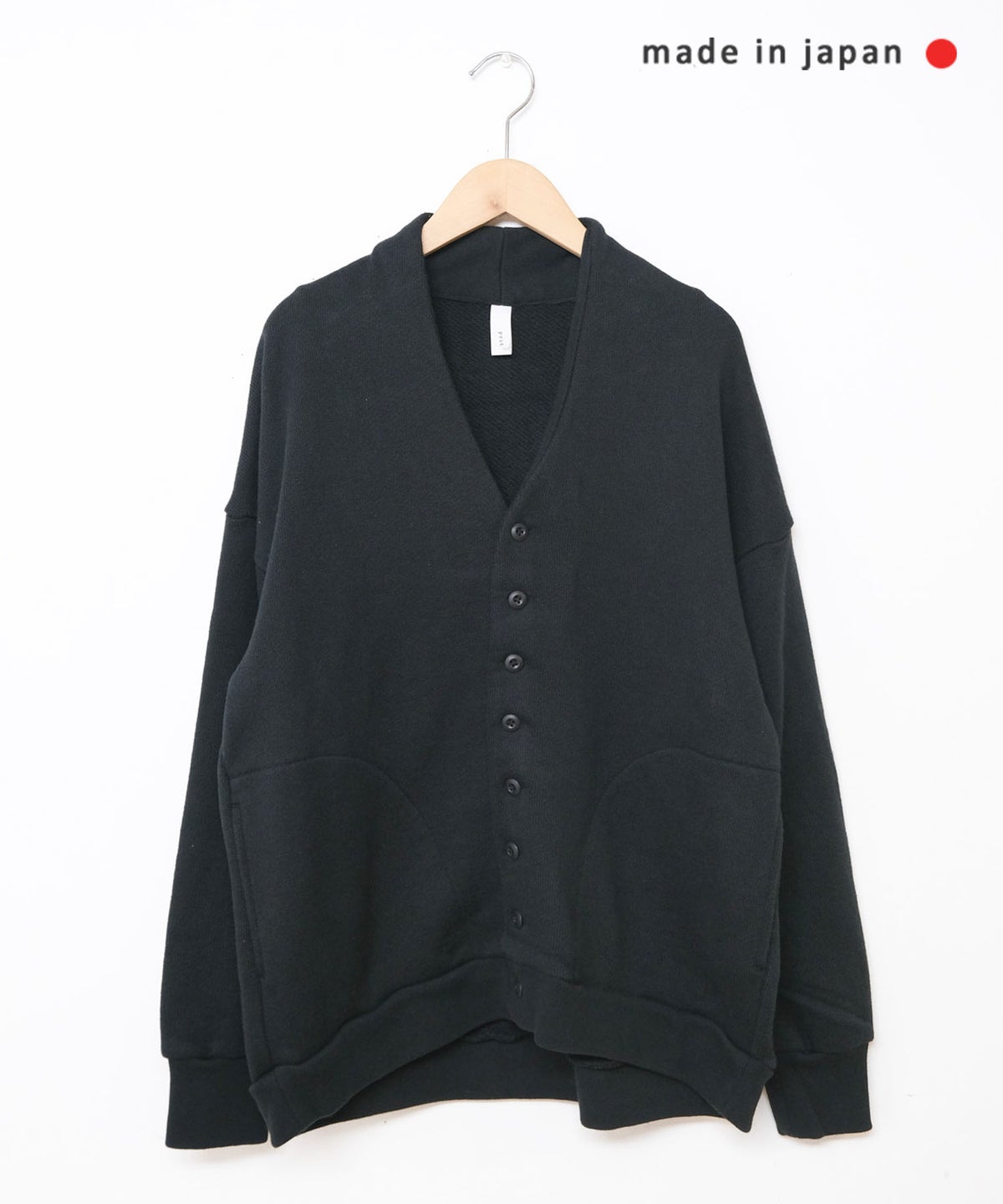  prit｜シック裏毛カーディガン [[P90707]][C]