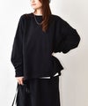 prit｜クルーネック裾ヒモワイドプルオーバー [[P90734]][C]