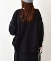 prit｜クルーネック裾ヒモワイドプルオーバー [[P90734]][C]