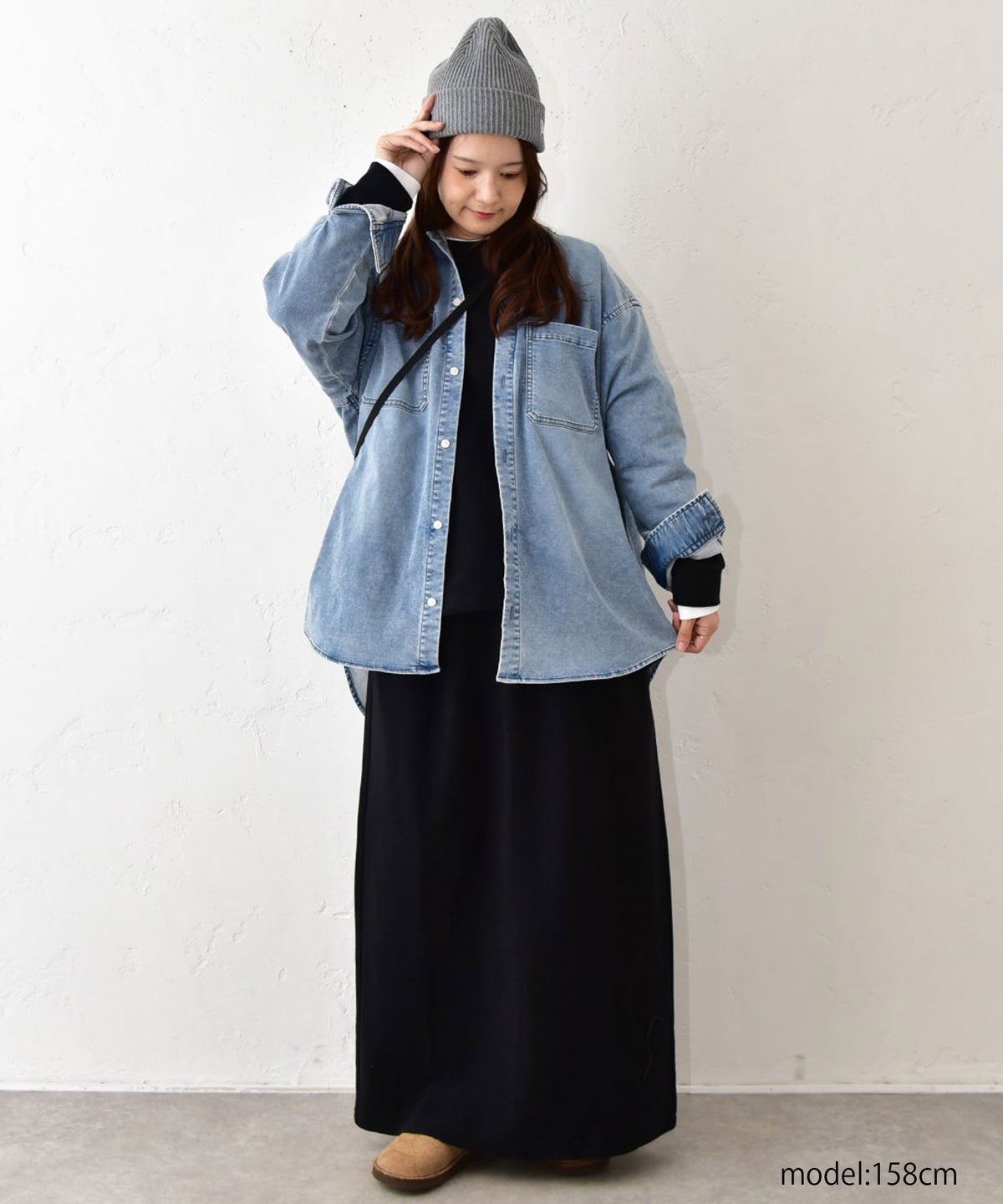 prit｜クルーネック裾ヒモワイドプルオーバー [[P90734]][C]