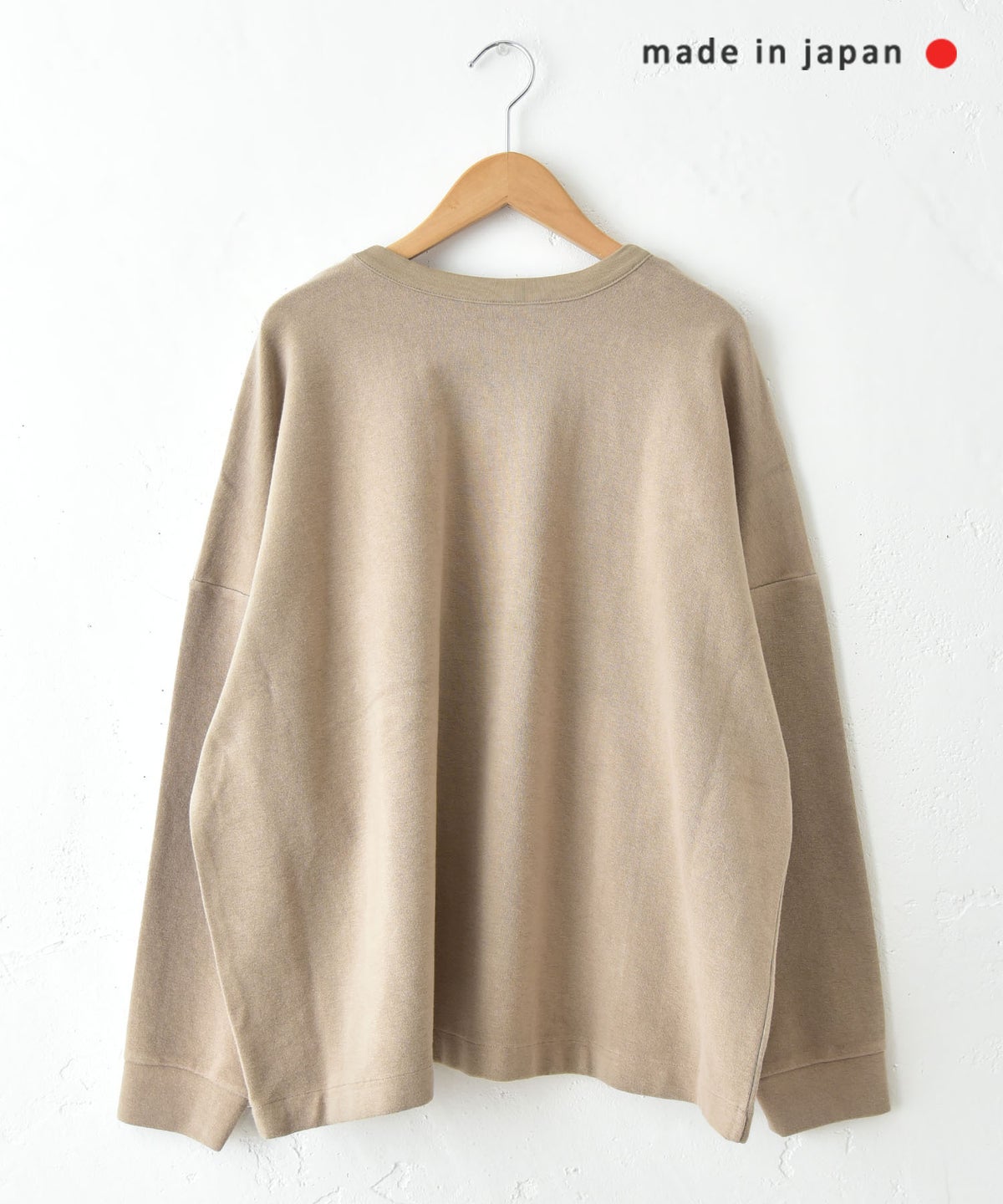  prit｜クルーネック裾ヒモワイドプルオーバー [[P90734]][C]