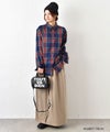 prit｜オーガニックコットンパイル ナロースカート [[P90735]][C]