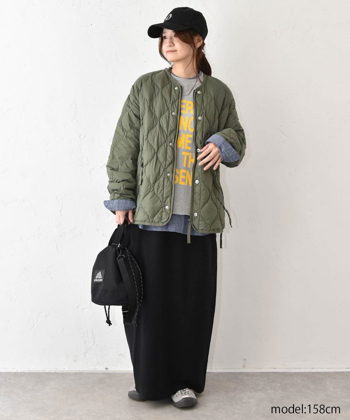 prit｜オーガニックコットンパイル ナロースカート [[P90735]][C]