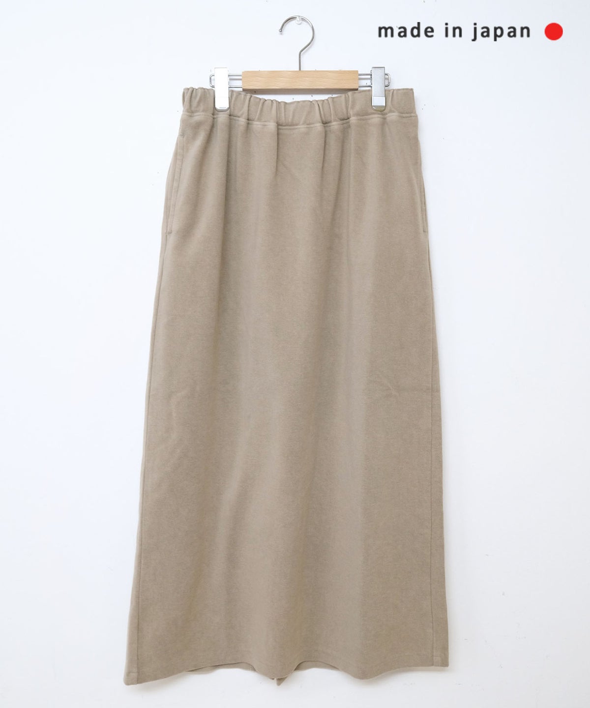 prit｜オーガニックコットンパイル ナロースカート [[P90735]][C]