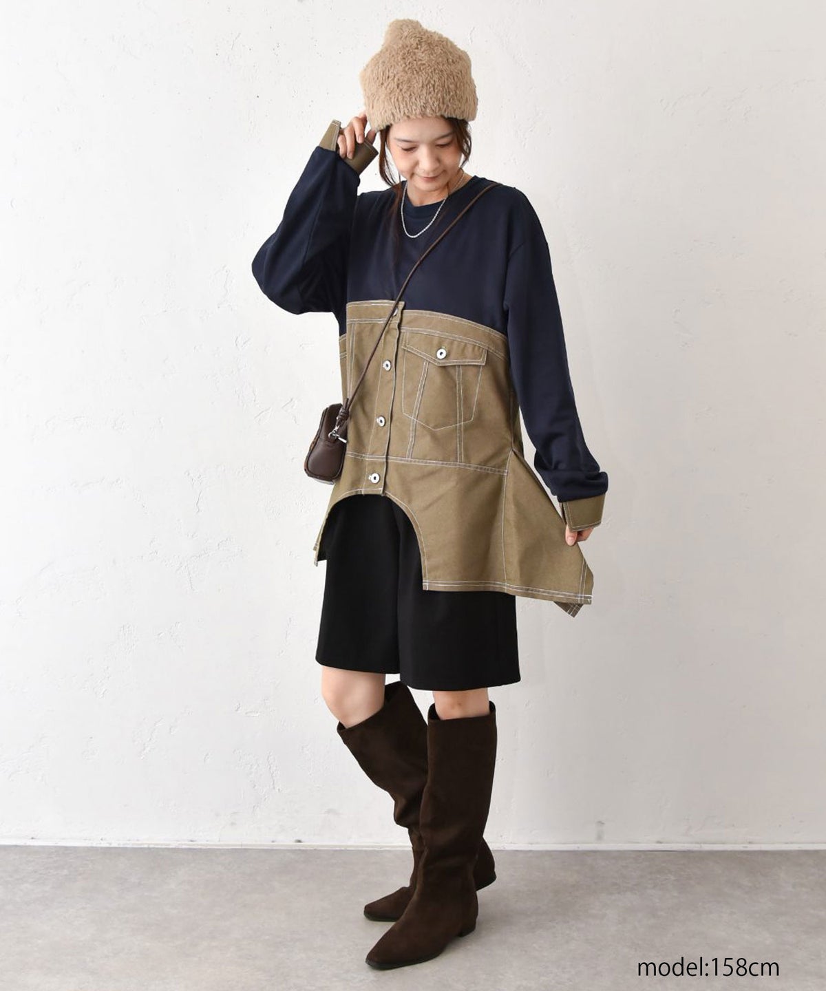 HUMS｜カットダンボールショートパンツ [[ZMA-20261001]][C]