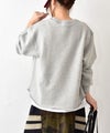Gives a sense of fullment｜カットオフラウンドプルオーバー [[863110]][C]