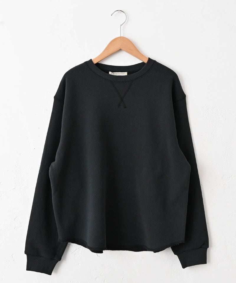 Gives a sense of fullment｜カットオフラウンドプルオーバー [[863110]][C]
