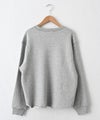 Gives a sense of fullment｜カットオフラウンドプルオーバー [[863110]][C]