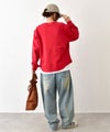 Gives a sense of fullment｜カットオフラウンドプルオーバー [[863110]][C]