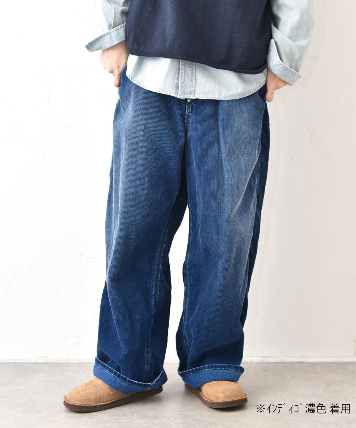  RNA｜ユーズドライクコーデュロイワークパンツ [[R4479]][C]