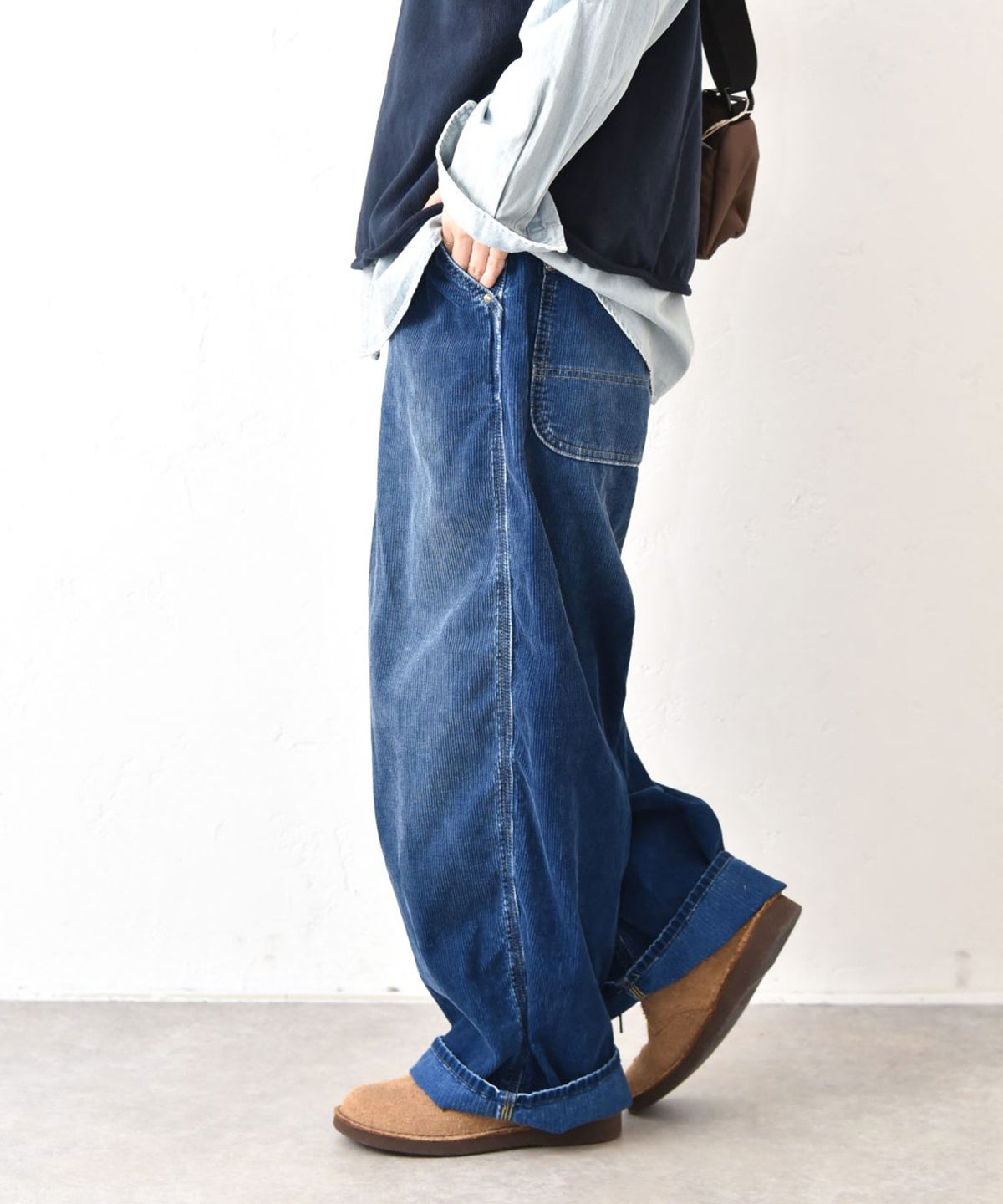  RNA｜ユーズドライクコーデュロイワークパンツ [[R4479]][C]