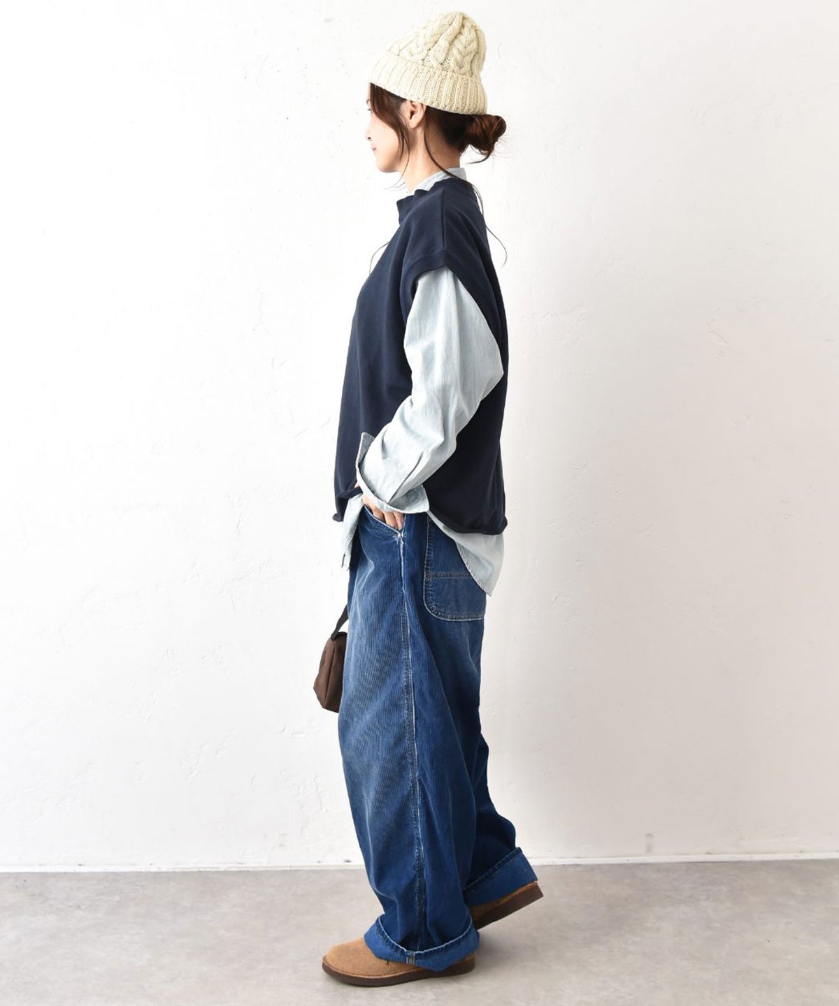  RNA｜ユーズドライクコーデュロイワークパンツ [[R4479]][C]