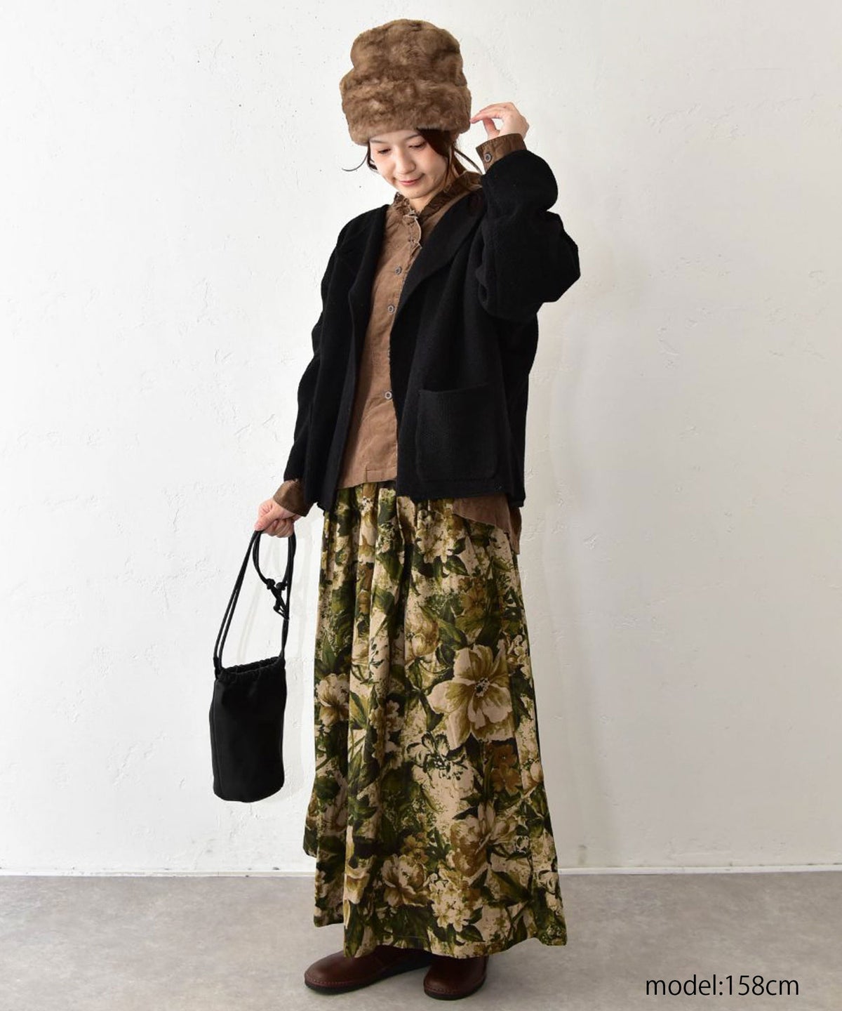 ichi｜シェットランドウールカノコカーディガン [[260558]][C]