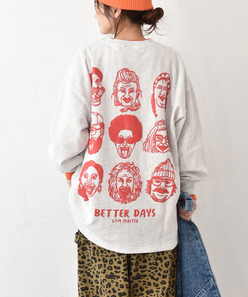  ジムマスター｜BETTER DAYS スウェットビックTee [[G821724]][C]