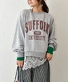 IN THE MARKET｜裾レースレイヤード風スウェット [[4206466]][C]