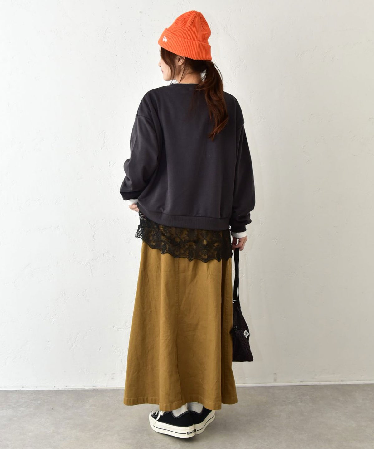 IN THE MARKET｜裾レースレイヤード風スウェット [[4206466]][C]