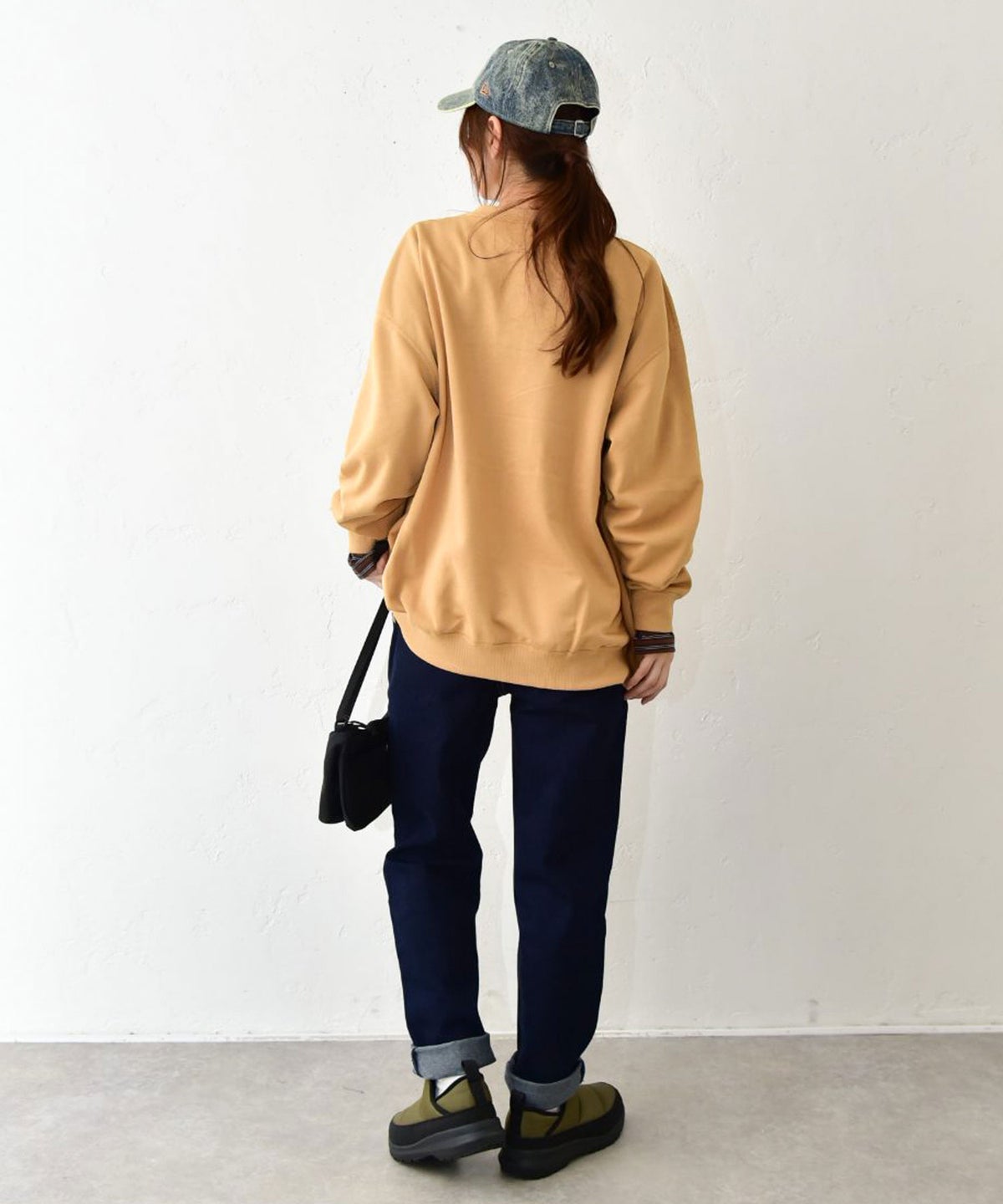 IN THE MARKET｜リバーシブル裏毛ロゴカットソー [[1306466]][C]