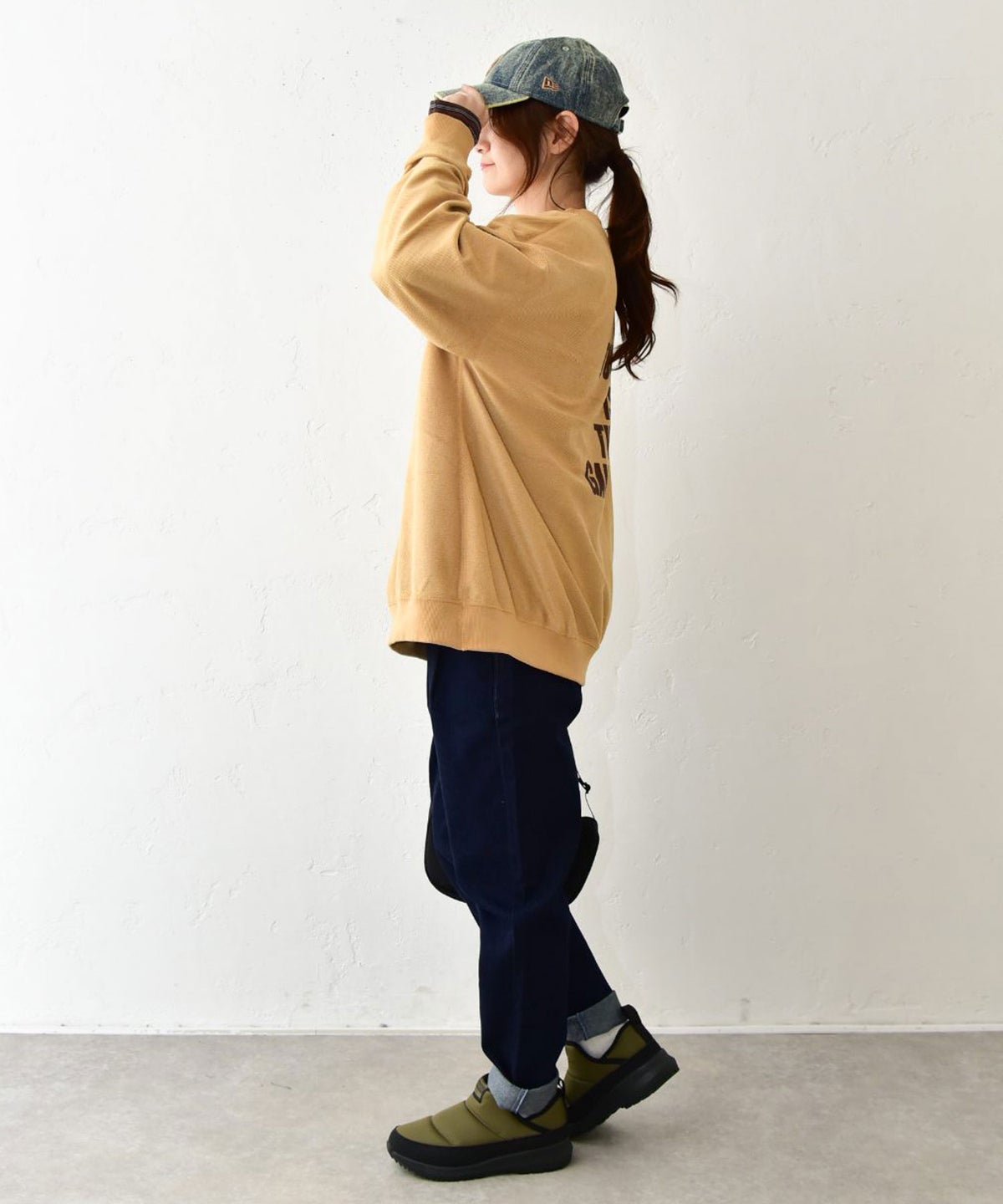 IN THE MARKET｜リバーシブル裏毛ロゴカットソー [[1306466]][C]