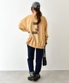 IN THE MARKET｜リバーシブル裏毛ロゴカットソー [[1306466]][C]
