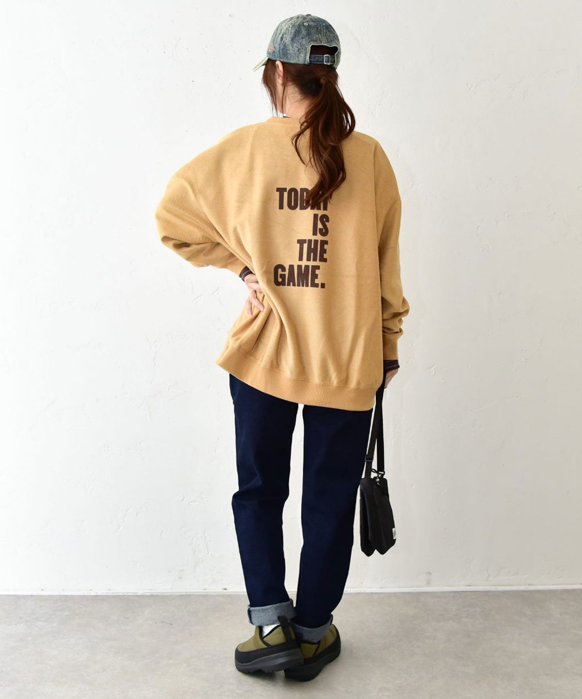 IN THE MARKET｜リバーシブル裏毛ロゴカットソー [[1306466]][C]