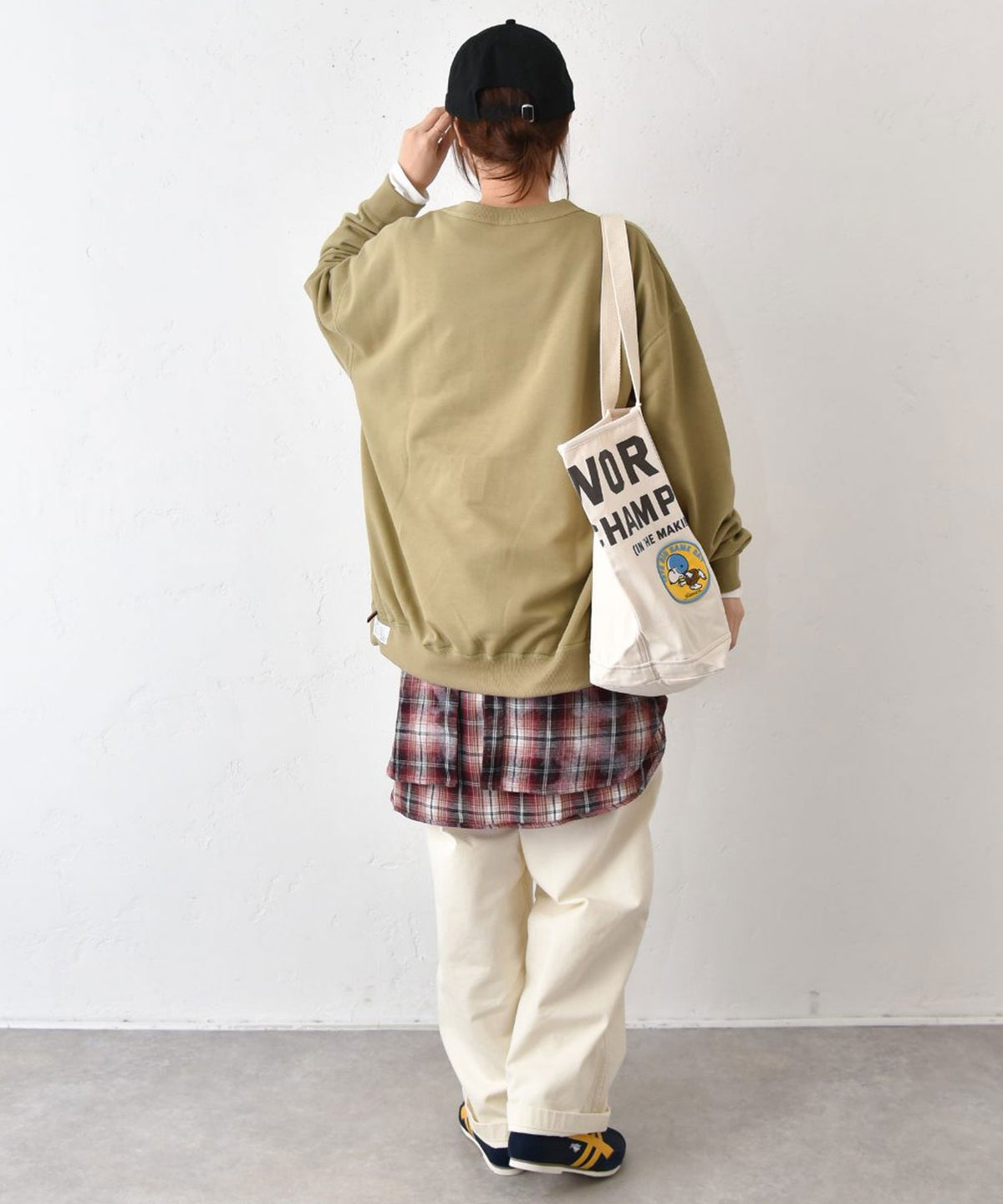 IN THE MARKET｜リバーシブル裏毛ロゴカットソー [[1306466]][C]