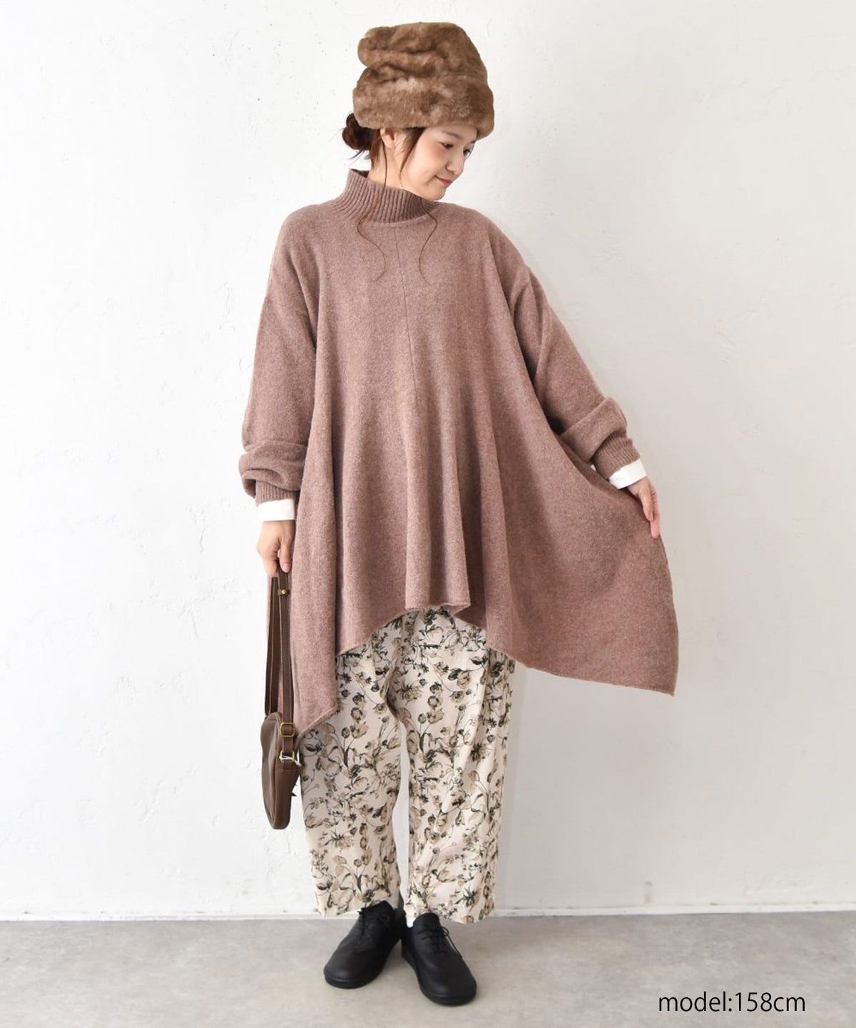  08Mab｜チュニックニットプルオーバー [[CF-826RT186]][C]