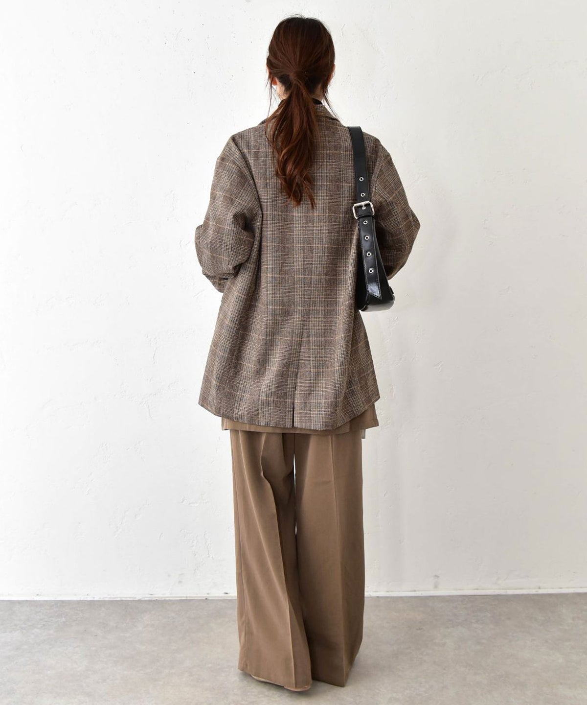 HUMS｜スカートセットツイルパンツ [[32861A334]][C]