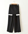 HUMS｜スカートセットツイルパンツ [[32861A334]][C]