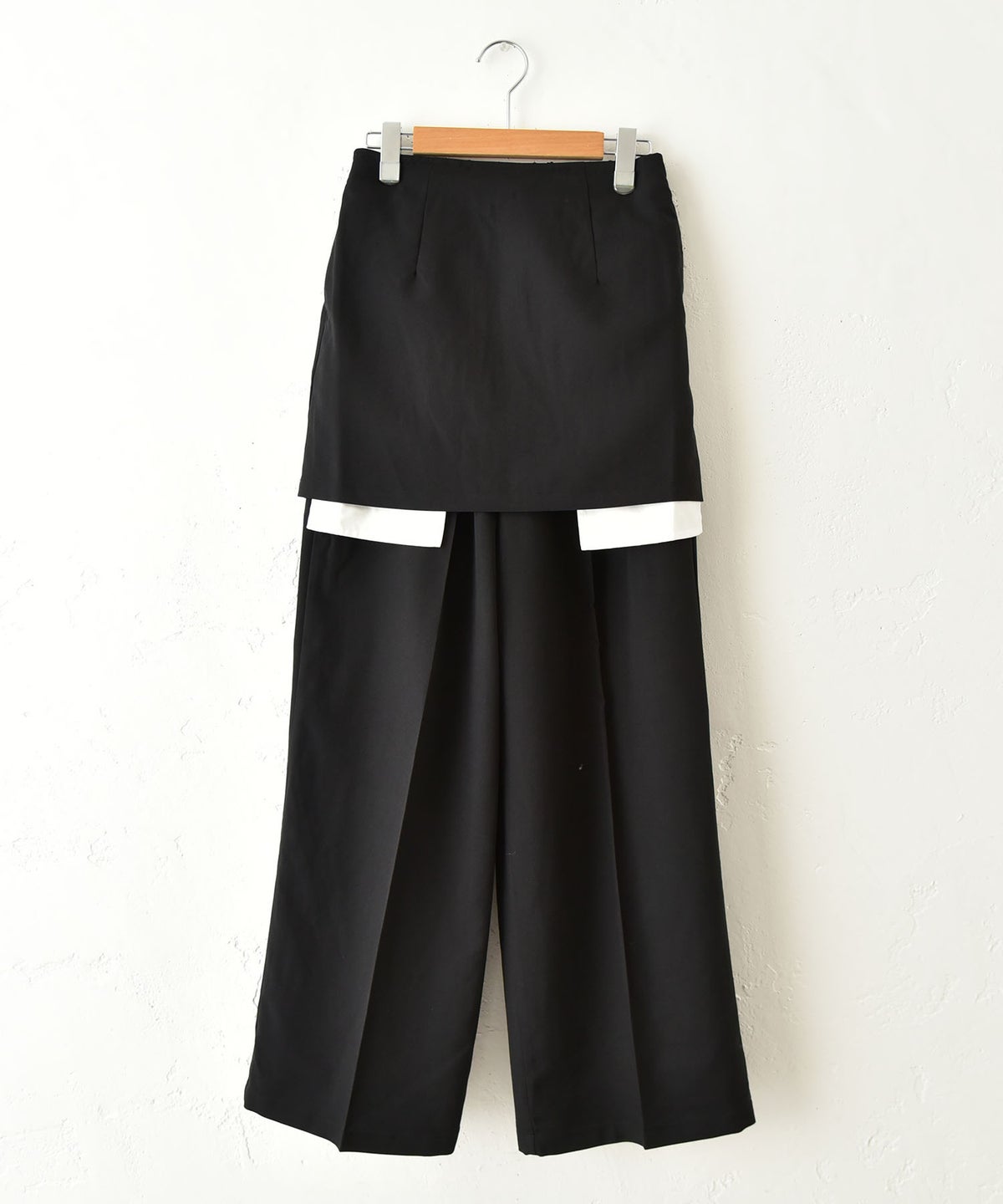 HUMS｜スカートセットツイルパンツ [[32861A334]][C]