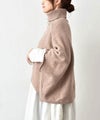 08Mab｜タートル2wayニットポンチョ [[CF-826RT194MA]][C]