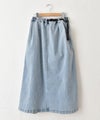 IN THE MARKET｜ベルト付きデニムスカート [[IN-121]][C]