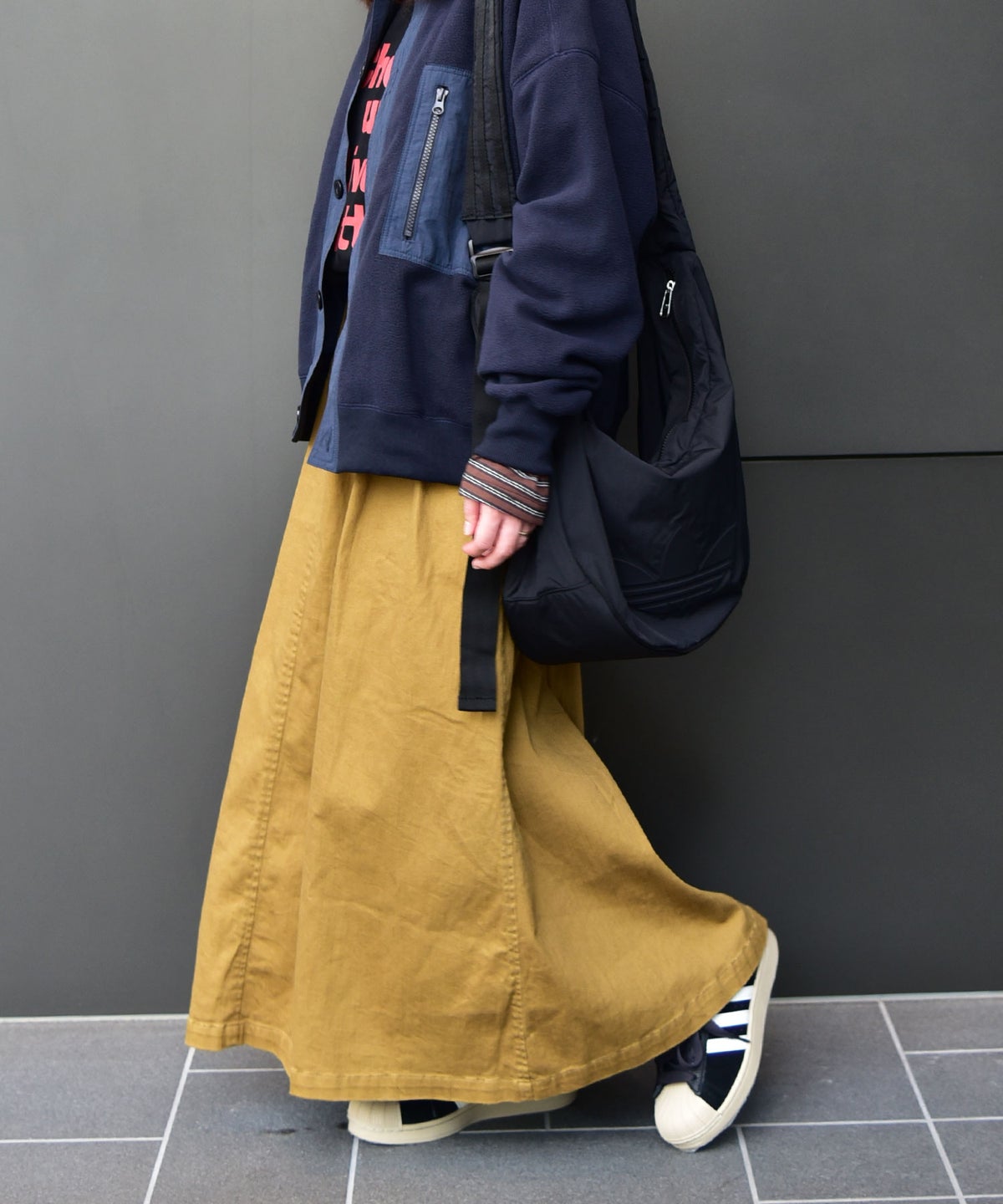  IN THE MARKET｜ベルト付きチノスカート [[IN-122]][C]