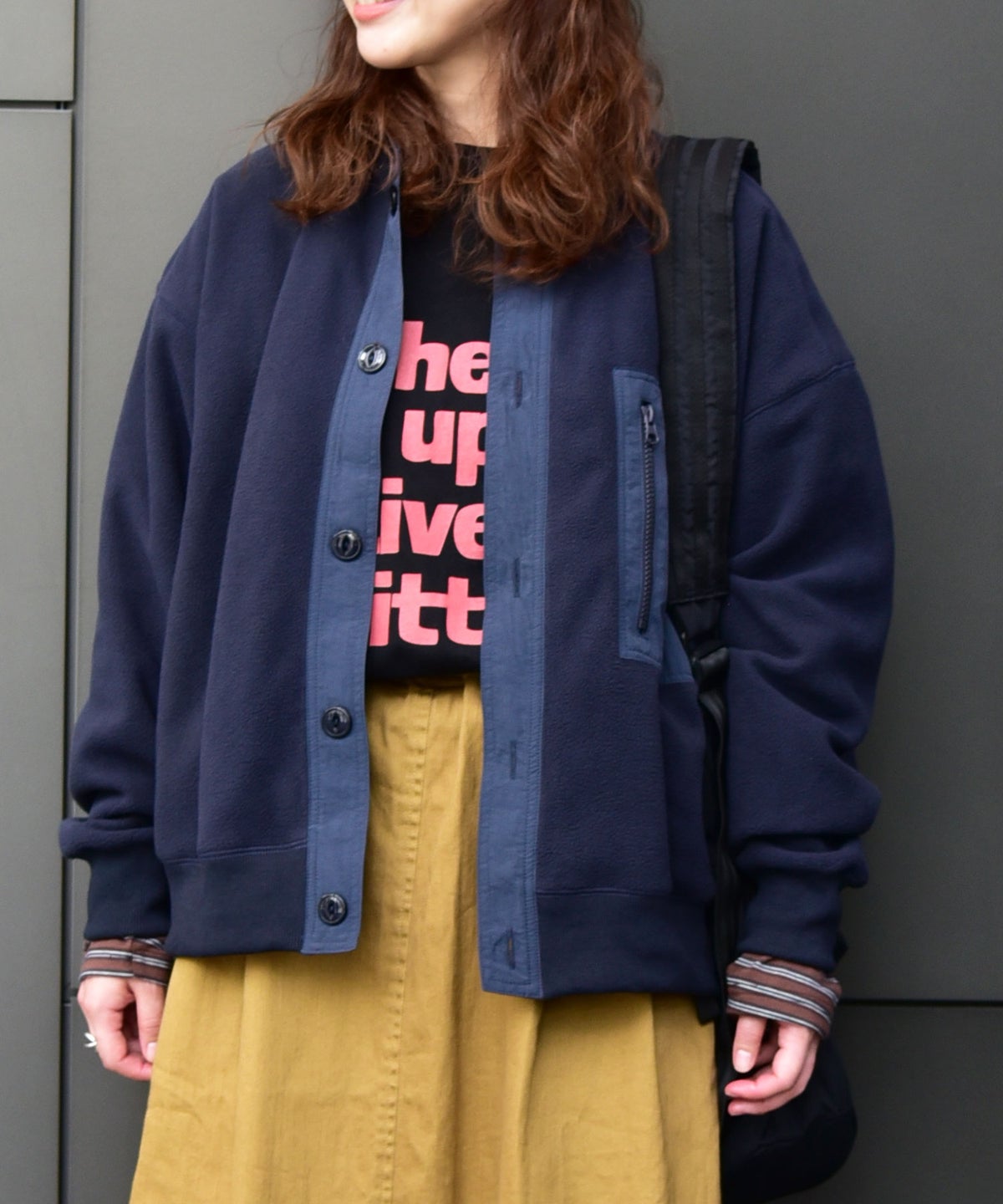 IN THE MARKET｜ボーダースリーブロゴTEE [[4456456]][C]